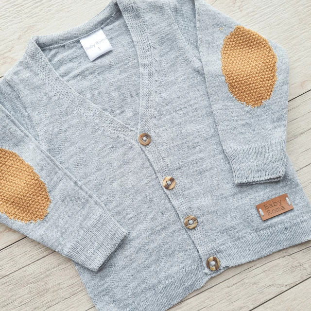 CARDIGAN GRIS – Pañalera Belyan